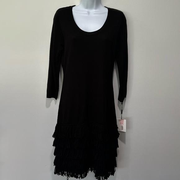 Fringe sweater dress - Picture 1 of 5